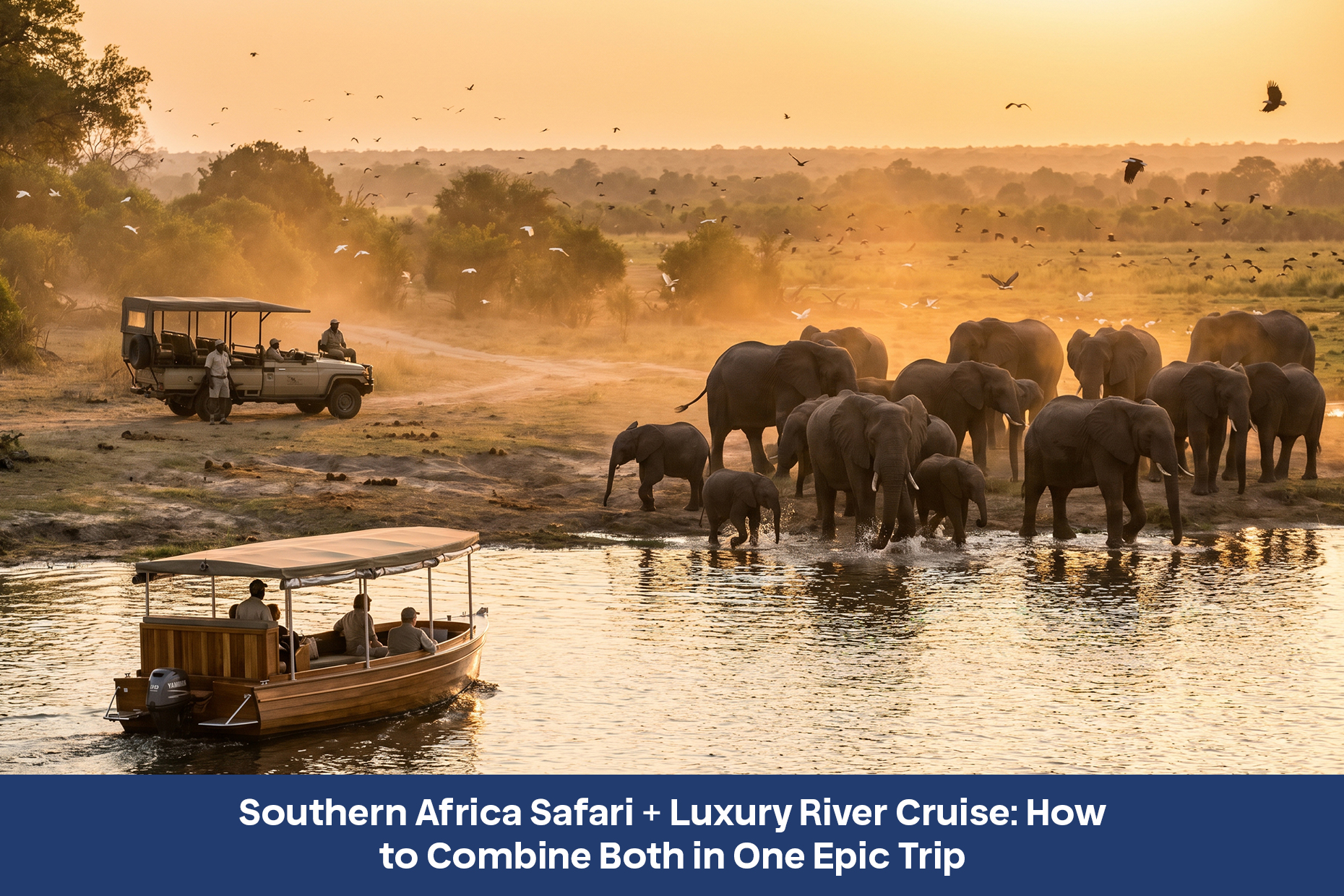 Southern Africa Safari + Luxury River Cruise How to Combine Both in One Epic Trip